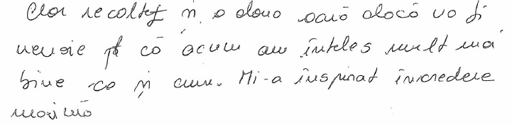 Cristina Păcurar clientă CBC