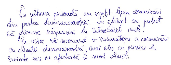 Ioana Mihaela Ciucă clientă CBC